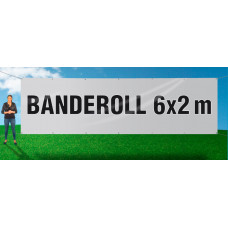 Banderoll 6x2 meter